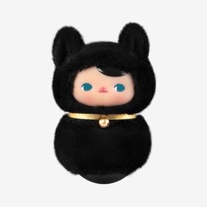 New Pop Mart Roly Poly Kitty Tumbler in Black